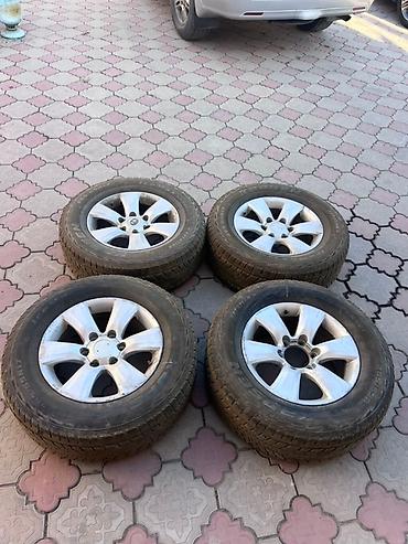 продажа рулевой рейки: Комплект из 4 колес в сборе: литые диски + шины на GX470 - Диски — 1