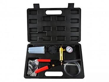 Alati za automobile: Ručna vakuum pumpa sa manometrom – set za ispitivanje i odzračivanje — 1