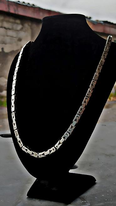 Серебряные цепочки: Бисмарк Классика 60 гр 55 см 960 проба серебра Изготовление Цепей и — 3