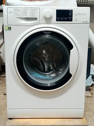 r7 240: Paltaryuyan maşın Hotpoint Ariston, 6 kq, İşlənmiş, Avtomat, Qurutmasız, Kredit yoxdur, Ünvandan götürmə — 1
