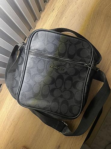 coach рюкзак: Сумка через плечо Coach (мужская/унисекс) - Формат: компактная — 3