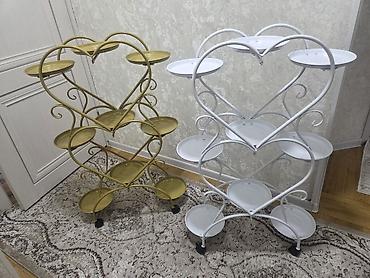 кастер: Полка, этажерка для цветов, Новый, Железо — 8