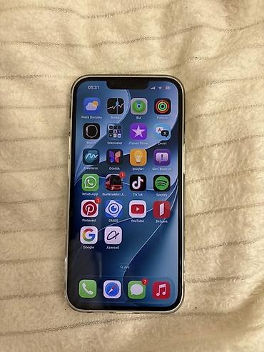iphone 13 pro max price in azerbaijan: IPhone 13, Ağ, Simsiz şarj — 7