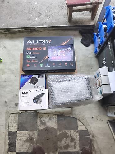 средний низкий: Автомагнитола AURIX на Android 15 + комплект аксессуаров Шок цена 9000 — 1