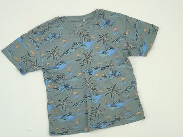 kurtki chłopięce przejściowe: T-shirt, Name it, 5-6 years, 110-116 cm, condition - Very good