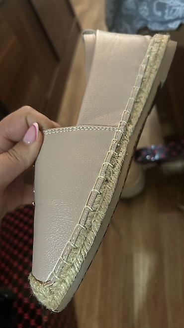 nabuk ayaqqabi: Qadın espadril ayaqqabısı – EURO KISS - Rəng: açıq qəhvəyi/bej ton - — 3