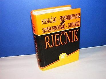 uradi sam: Nemačko srpskohrvatski i srpskohrvatsko nemački rječnik rečnik — 1