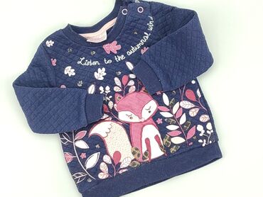 kombinezon zimowy dla niemowlaka smyk: Sweatshirt, So cute, 6-9 months, condition - Good