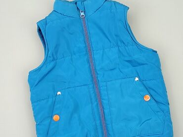 kamizelka sztuczne futro z kapturem: Vest, 2-3 years, 92-98 cm, condition - Fair