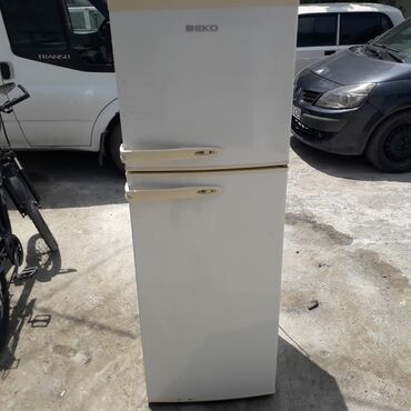 ucuz soyuducular: İşlənmiş 2 qapılı Beko Soyuducu Satılır, rəng - Ağ