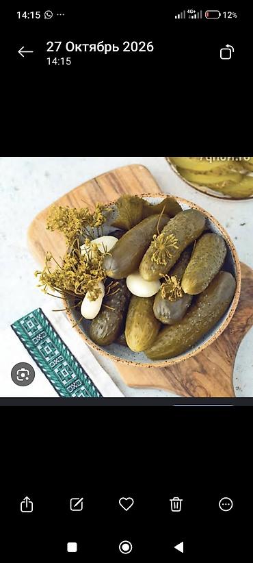 скупка рыбы: Огурцы В розницу — 1