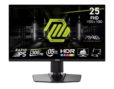 passat monitor: MSI MAG 255XF. ⸻ 🎮 Əsas Xüsusiyyətlər. 	•	Panel: 24.5″ Full HD