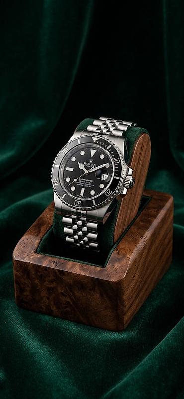 qol saati tissot: İşlənmiş, Qol saatı, Rolex, rəng - Qara — 1