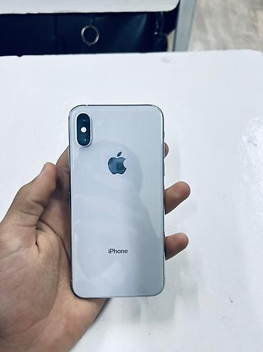 apple mp3: IPhone Xs, Б/у, 64 ГБ, Белый, 100 % — 1