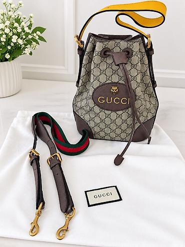 ag qulaq: Çiyin çantası, Gucci, İşlənmiş — 1