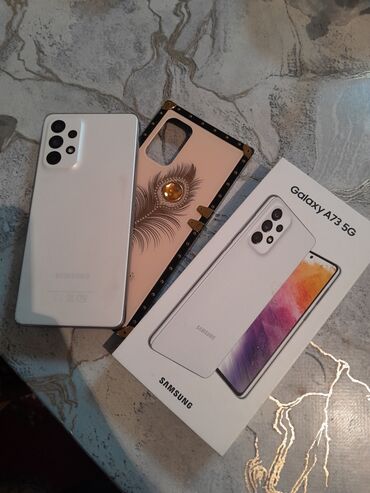 samsung a70 ekran qiymeti: Samsung Galaxy A73 5G, 128 GB, rəng - Ağ, Zəmanət, İki sim kartlı, Face ID