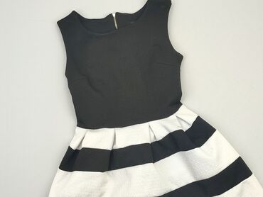 rozkloszowane czarne spódniczka: Dress, S (EU 36), condition - Good