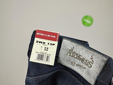silver jeans spodnie: Jeansy damskie, rozmiar L — 5