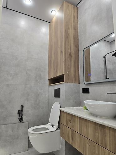 Продажа квартир: 1 комната, 44 м², Тунгуч мкр Элитка, 10 этаж, Дизайнерский ремонт — 9