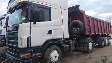 полуприцепы мега: Тягач, Scania, 2002 г., Самосвал — 3