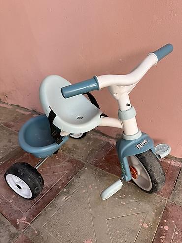 Velosipedlər: Uşaq üçtəkərli velosipedi – Be Move (Smoby) - Rəng: açıq mavi/ağ boz — 1