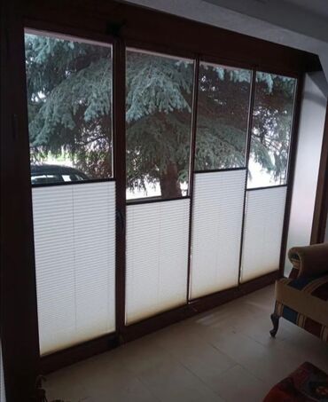 Jalüzlər: Plisse jalüz pərdələr – pəncərə və balkon qapıları üçün estetik və — 9