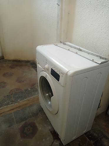 Бытовая техника: Стиральная машина Indesit, 6 кг, На запчасти, Автомат, Без сушки — 3