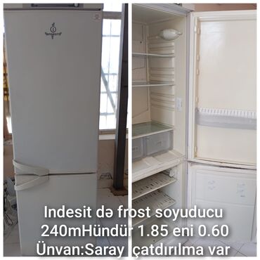 Soyuducular: Soyuducular – ünvan: Saray (çatdırılma var) 1) Indesit No Frost lalafo.az -da Soyuducular: Soyuducular – ünvan: Saray (çatdırılma var) 1) Indesit No Frost