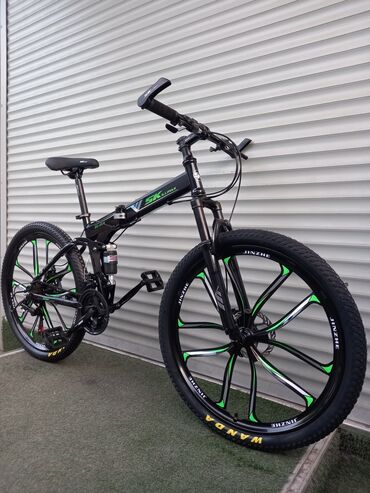 Велосипеды: Новый раскладной велосипед SKILLMAX на титановых дисках Колеса 26