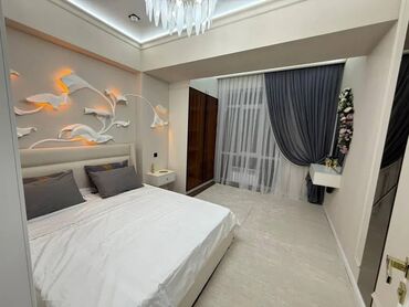 сдается 2 комнатная квартира город ош: 2 комнаты, 56 м², Элитка, 4 этаж, Дизайнерский ремонт