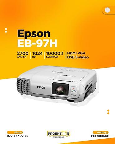 proyektor: Epson proektor S05. Cay evləri,cinema club,kino otaqlariofis və — 6