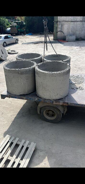 Железобетонные (ЖБИ) кольца для септика: Железобетонное (ЖБИ) кольцо для септика Размер: 150 x 90 x 9 см, Платная установка, В розницу — 11