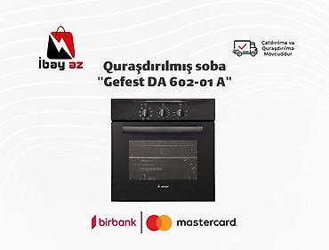 a 02: Quraşdırılmış soba "Gefest DA 602-01 A"Quraşdırılan soba Gefest DA — 1