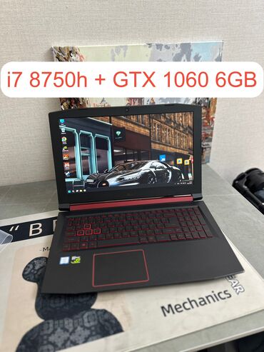 geforce gtx 1050 цена: Ноутбук, Acer, 16 ГБ ОЗУ, Intel Core i7, 15.6 ", Б/у, Для несложных задач, память HDD + SSD