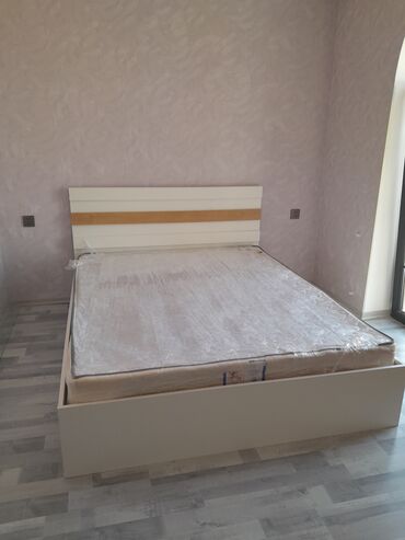 carpayi satilir: Новый, Двуспальная кровать, Без подьемного механизма, С матрасом, Без выдвижных ящиков, Азербайджан