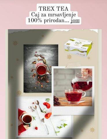 brosevi za sakoe: Trex čaj 100 posto original