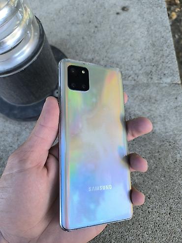 iphone 11 pro max 256: Samsung Note 10 Lite, rəng - Gümüşü, Barmaq izi — 2