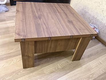 mebel sifarisi: Kvadrat masa, Transformer, Təkərsiz, Teksturalı laminat — 1