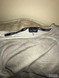 Džemperi: Džemper, L, XL, Giorgio Armani, bоја - Siva, Pamuk — 8