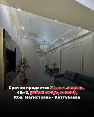 Продажа квартир: 2 комнаты, 49 м², Элитка, 6 этаж, Евроремонт