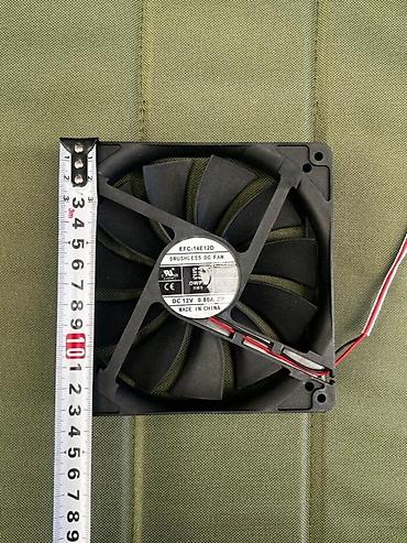 Комплектующие для ПК: İnkubator fanı 12V 12x12x2.5 SXDOOL 12V DC Küllüksüz (Brushless) — 2