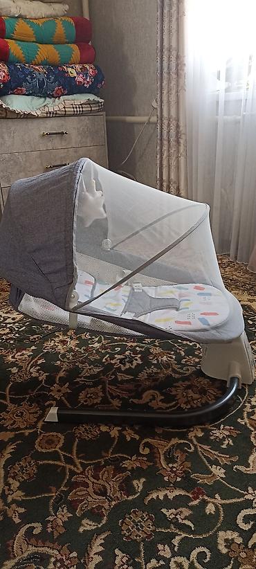 электронный колыбель: Электрокачалка-люлька для новорождённых Pettee Bear— отличное — 1