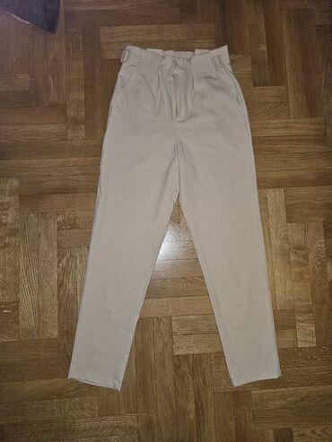 massimo dutti pantalone: S (EU 36), Visok struk