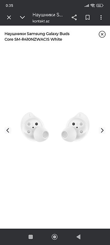 samsung level u: Samsung Galaxy Buds Core SM‑R410NZWACIS (White) - Rəng: ağ - — 3