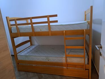 Kreveti za decu: Unisex, bоја - Bež, Novo