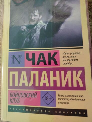 Другие аксессуары: Продаю книгу Чак Паланик бойцовский клуб. состояние идеальное книга