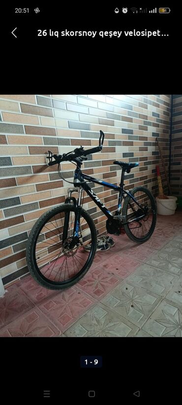 velosiped 27: Yeni Fat Bike Saft, 26", sürətlərin sayı: 27