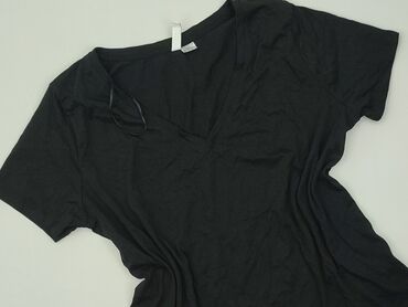 t shirty hm basic: H&M, T-shirt damski, rozmiar S