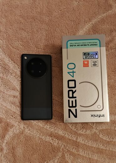 Infinix: Infinix Zero 40, 256 GB, rəng - Qara, Sensor — 2
