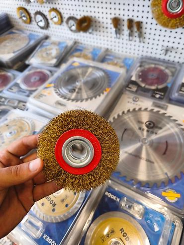 meduza disk: Dişli tel fırça diski – bucaq daşlayıcı (UŞM) üçün - Material: yüksək — 1